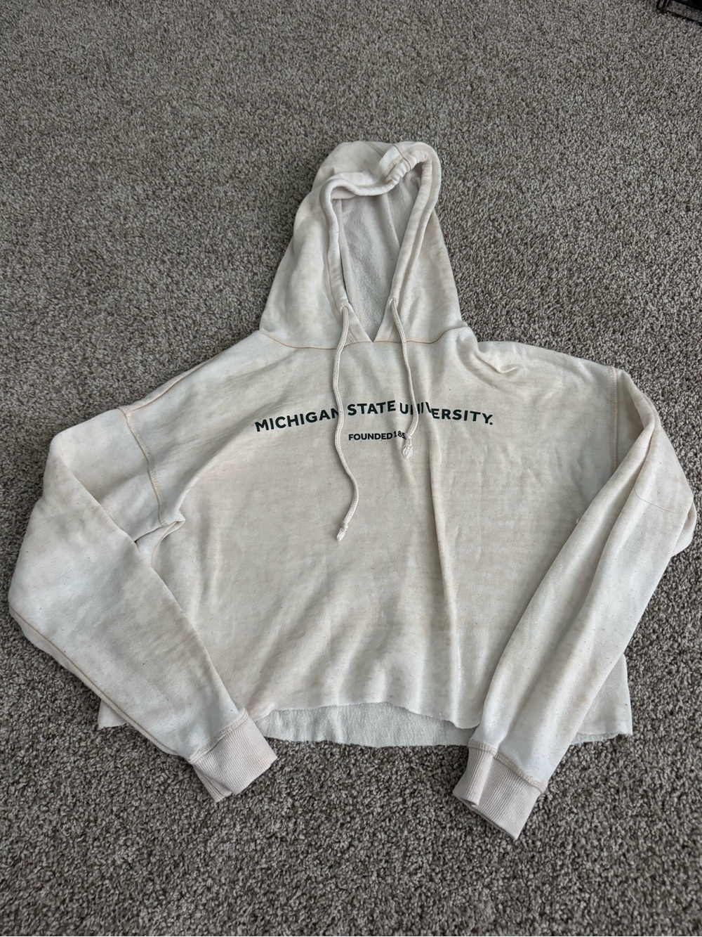 Women’s Michigan State University Cropped Hoodie